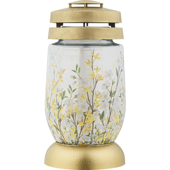 Cahanec Bolsius 3S Forsythia, golden rain, 22 cm, for the grave, with filling 36 h