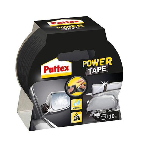 Power tape Pattex® 50 mm, L-10 m, black Power tape Pattex® 50 mm, L-10 m, black