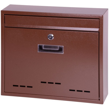 Post box for HOUSING UNIT 310x360x90 mm brown