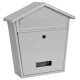 Post box MODERN B, white 365x365x133 mm