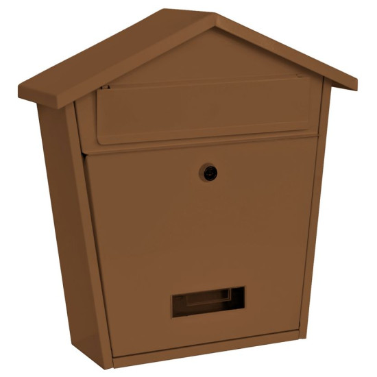 Postkast MODERN A, pruun 365x365x133 mm