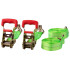 Ratchet tie down (capacity 400kg) 2pcs (width 30mm / lenght 4,5m)