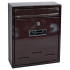 Post box for HOUSING UNIT 310x260x90 mm brown