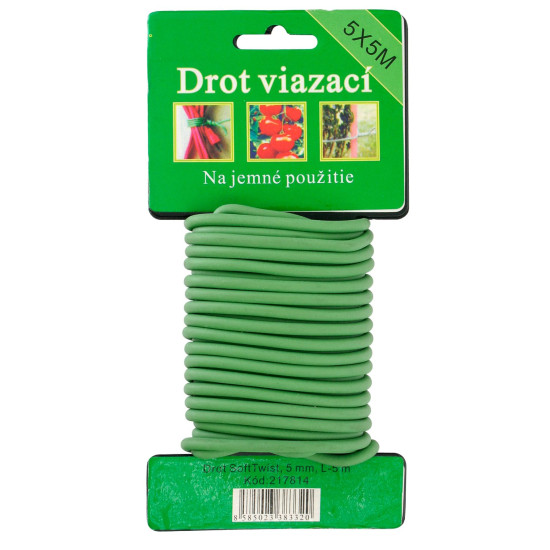Bailing wire PVC coated 5mm, L-5m, Strend Pro, softtwist Bailing wire PVC coated 5mm, L-5m, Strend Pro, softtwist