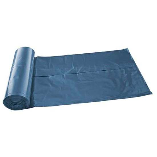 Trash bag ROLO LDPE 120 lit, 070x110x0,04 mm, blue, 25 ks Trash bag ROLO LDPE 120 lit, 070x110x0,04 mm, blue, 25 ks