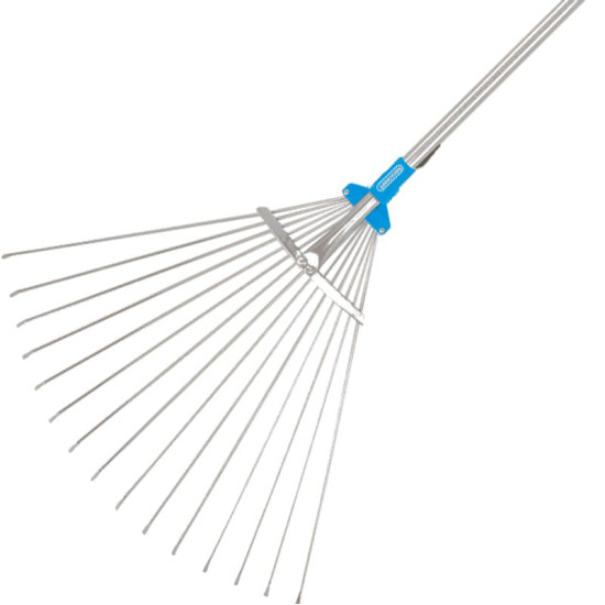 Leaf rake AQUACRAFT® 380310, PREMIUM, garden, adjustable, ALU handle