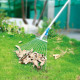 Leaf rake AQUACRAFT® 380310, PREMIUM, garden, adjustable, ALU handle