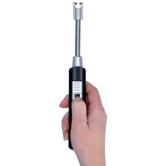 Зажигалка Strend Pro FLEXI, электрическая, плазменная, ветрозащитная, USB, 21 см
