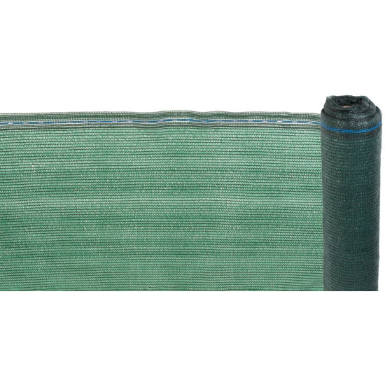 Теневая ткань HOBBY.NET 1x25 м, HDPE, УФ, 80 г/м2, 85% зелёный