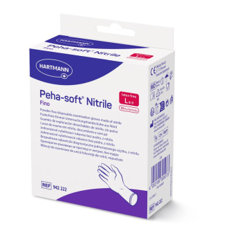Peha-Soft Nitriil õhukesed L-kindad Peha-Soft Nitriil õhukesed L-kindad
