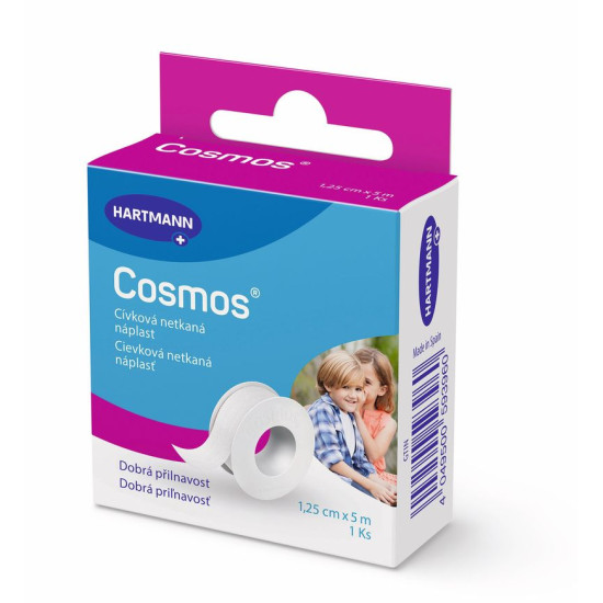 Cosmos Fine plaaster 1,25 cm x 5 m Cosmos Fine plaaster 1,25 cm x 5 m