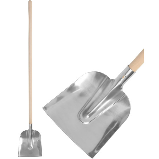 Лопата Strend Pro Premium, 32,5x24x150 см, нержавеющая сталь