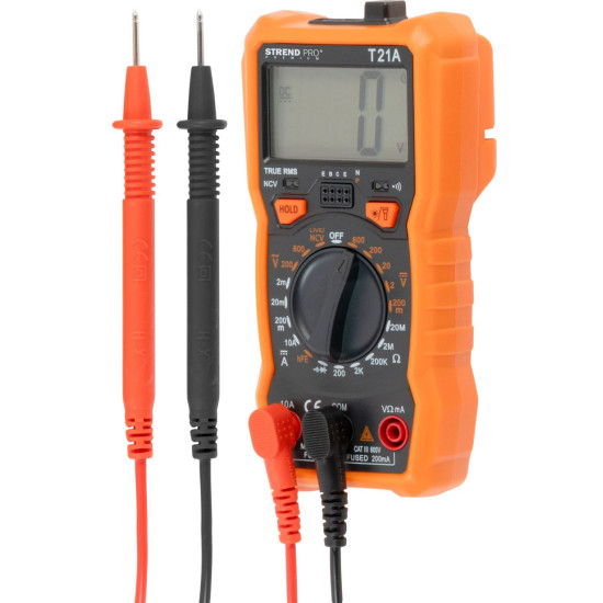 Multimeter Strend Pro Premium, digital, 1000A, 20A, 3xAAA