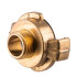 Adaptor GF120, 3/4", Ms, Male, thread, GEKA