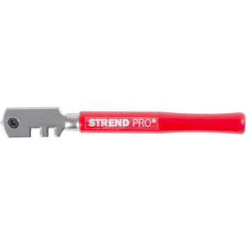 Стеклорез Strend Pro, 130x16,6 мм, деревянная ручка