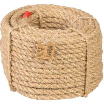 Rope Strend Pro Garden, джут, трёхпильный, 6 мм, L-20 м