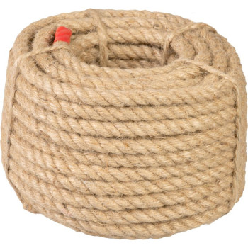 Rope Strend Pro Garden, джут, трёхпильный, 10 мм, L-20 м