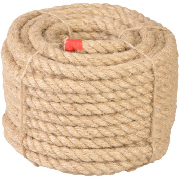 Rope Strend Pro Garden, джут, трёхпильный, 12 мм, L-20 м