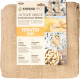 Мешок Strend Pro Garden, джут, 100x110 см, максимум 60 кг, с шнуром