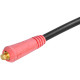 Keevituskaabel ST Welding ARC-180, 2,5 m + hoidik, max. 220 A Keevituskaabel ST Welding ARC-180, 2,5 m + hoidik, max. 220 A