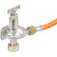 Gas burner 60x630 mm, KEMPER 7,9 kW, with hose 5 m
