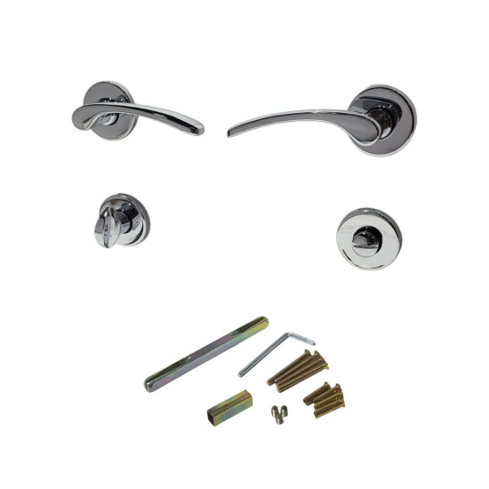 Дверные ручки VIOLETTA WC ST 8,5/7 ММ <L>