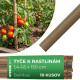 Опора для растений Gаrden KBT 1500/14-16 мм, 10 шт, , бамбук