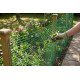 Green, all-plastic Economy 1 mesh, 1000 / 05x05 mm, 300g / m2, pack. 50 m