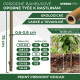 Stick Garden KBT 0750/06-08 mm, 10 pcs, bamboo