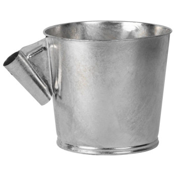 Galvanized sewage scoop