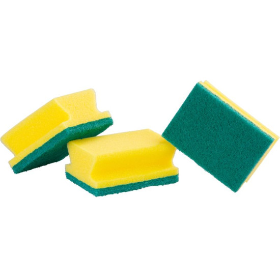 Sponge Neco 70-0059-11, 90x60x40 mm, pkg 3 pcs Sponge Neco 70-0059-11, 90x60x40 mm, pkg 3 pcs