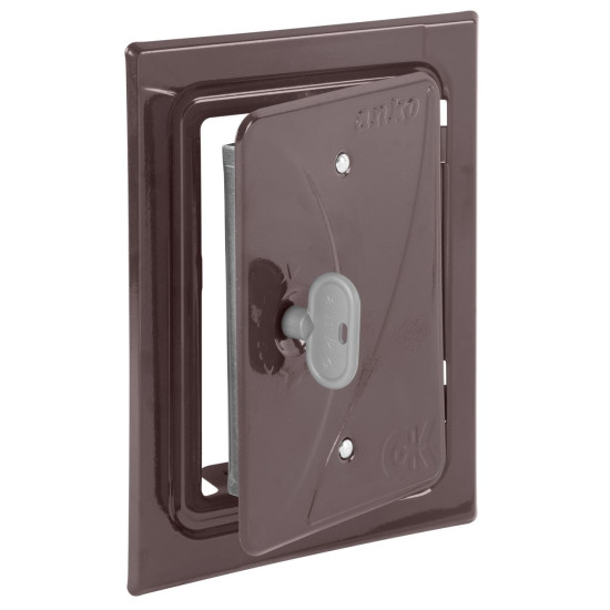 Chimney doors Anko C2.1B 120x180 mm, brown