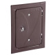 Chimney doors Anko C2.1B 120x180 mm, brown