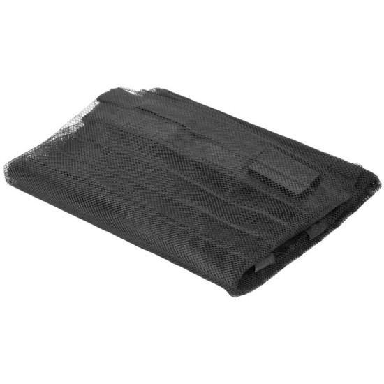 Strend Pro net, 218x96 cm, against insects and mosquitoes, for balcony doors, 9x magnets, black