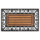 Doormat MagicHome RBP 156, in front of the door, Ornament, 45x75 cm, rubber/panama Doormat MagicHome RBP 156, in front of the door, Ornament, 45x75 cm, rubber/panama
