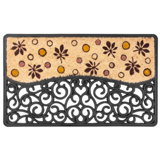 MagicHome RCP 129 mat, in front of the door, Oldstyle, 45x75 cm, rubber