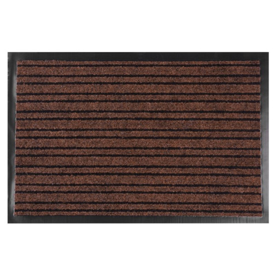 MagicHome TRM 235 mat, in front of the door, 40x60 cm, BlackBrown MagicHome TRM 235 mat, in front of the door, 40x60 cm, BlackBrown
