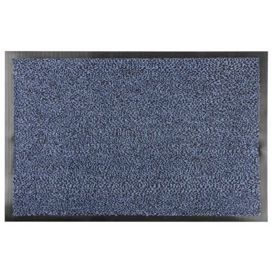 MagicHome CPM 305 mat, in front of the door, 40x60 cm, black/blue MagicHome CPM 305 mat, in front of the door, 40x60 cm, black/blue