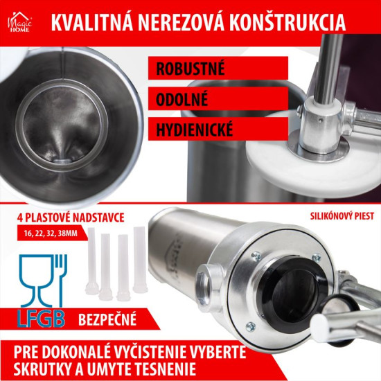 MagicHome SM206 vorstimasin, vertikaalne, 3 kg, manuaal MagicHome SM206 vorstimasin, vertikaalne, 3 kg, manuaal