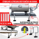 Vorstimasin Porking SM208, vorstile ja sealihavorstile, horisontaalne, 4 kg, manuaal Vorstimasin Porking SM208, vorstile ja sealihavorstile, horisontaalne, 4 kg, manuaal