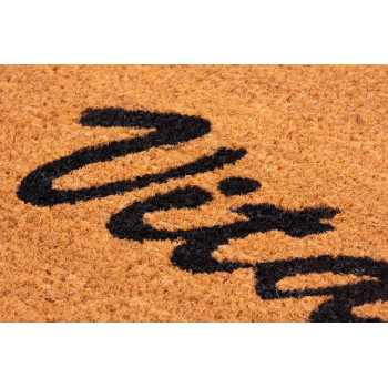 MagicHome RBC 199 mat, in front of the door, Welcome, 40x60 cm, rubber/coconut