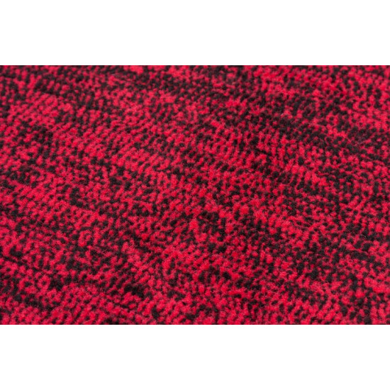 MagicHome CPM mat, in front of the door, 40x60 cm, black/red