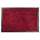 MagicHome CPM mat, in front of the door, 40x60 cm, black/red