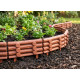 Garden fence GF067, 44x31 cm, plastic, terracotta Garden fence GF067, 44x31 cm, plastic, terracotta