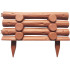 Garden fence GF067, 44x31 cm, plastic, terracotta