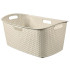 Корзина для белья Curver® MY STYLE 47 лит., кремовая, 60x39x28 см