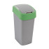 Curver® FLIP BIN 50L, hall-hõbe/roheline