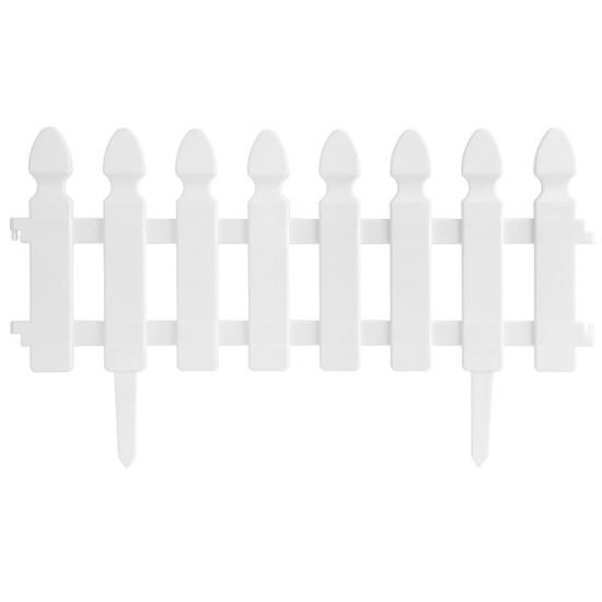 Garden fence Strend Pro F7052, 50x30 cm, 4 pcs, plastic