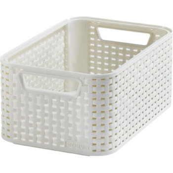 Pesukorv Curver® STYLE2 S, kreem, 28x12x19 cm Pesukorv Curver® STYLE2 S, kreem, 28x12x19 cm
