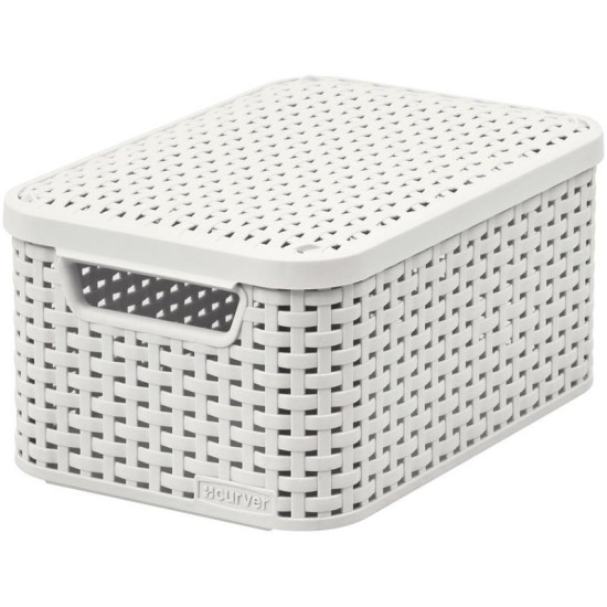 Ящик для белья сurver® STYLE2 LID S, кремовая, 29x20x14 см, с крышкой Ящик для белья сurver® STYLE2 LID S, кремовая, 29x20x14 см, с крышкой